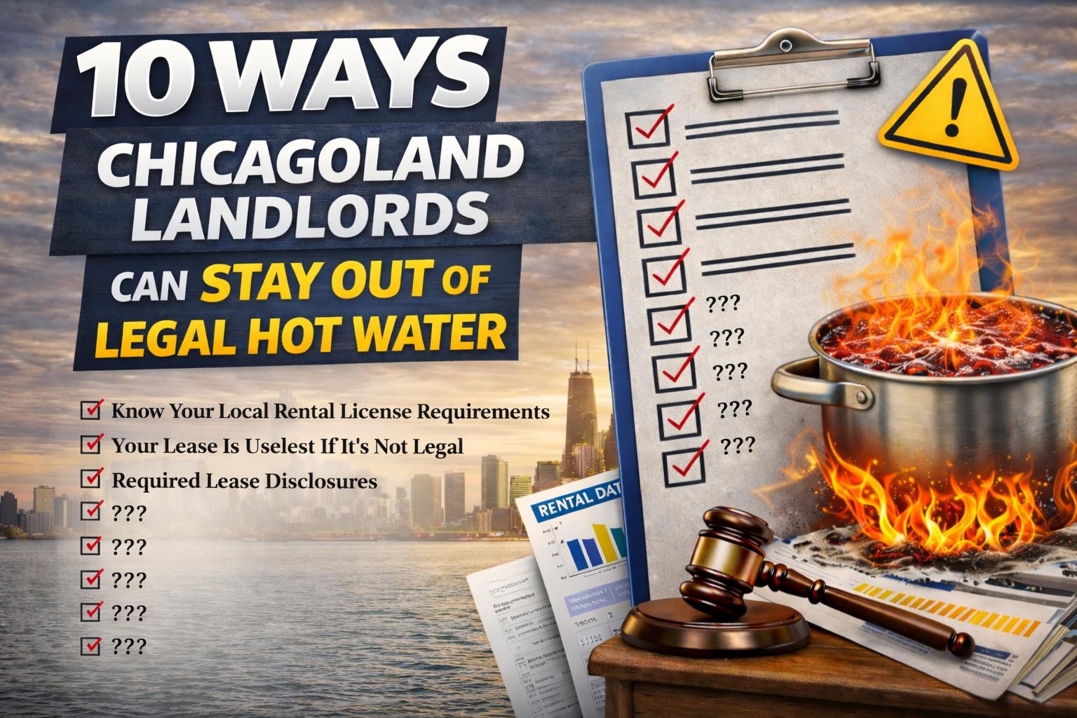 10 Ways Chicagoland Landlords Can Stay Out of Legal Hot Water
